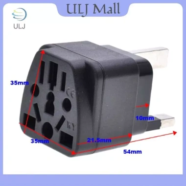 Bộ chuyển đổi phích cắm du lịch ULJ UK Loại G - Cầu chì 13A, hỗ trợ Singapore, Malaysia - Giá ưu đãi 90.750₫ 3