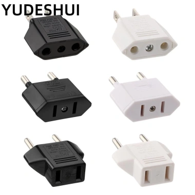 Bộ chuyển đổi phích cắm EU sang Mỹ - 1 bộ, ổ cắm AC du lịch, giá ưu đãi 36.190₫