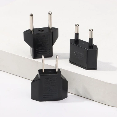 Bộ chuyển đổi phích cắm EU sang Mỹ - 1 bộ, ổ cắm AC du lịch, giá ưu đãi 36.190₫