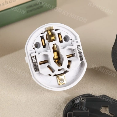 Bộ chuyển đổi phích cắm EU-US 16A 250V đa năng du lịch - hỗ trợ AU, UK, CN, KR, Hàn Quốc - 1 ổ cắm tường