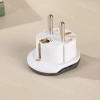 Bộ chuyển đổi phích cắm EU-US 16A 250V đa năng du lịch - hỗ trợ AU, UK, CN, KR, Hàn Quốc - 1 ổ cắm tường 3