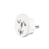 Bộ chuyển đổi phích cắm EU-US 16A 250V đa năng du lịch - hỗ trợ AU, UK, CN, KR, Hàn Quốc - 1 ổ cắm tường 9