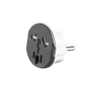 Bộ chuyển đổi phích cắm EU-US 16A 250V đa năng du lịch - hỗ trợ AU, UK, CN, KR, Hàn Quốc - 1 ổ cắm tường 10