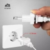 Bộ chuyển đổi phích cắm nguồn 4.8mm US sang EU - Du lịch tiện lợi, giá ưu đãi 62.370 VND