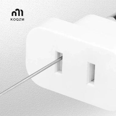 Bộ chuyển đổi phích cắm nguồn 4.8mm US sang EU - Du lịch tiện lợi, giá ưu đãi 62.370 VND