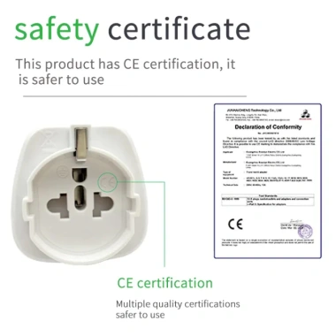 Bộ chuyển đổi phích cắm Thụy Sĩ Type J - US, Ý, Brazil, Schuko 3 Pin, ổ cắm tường quốc tế, giá 47.694₫