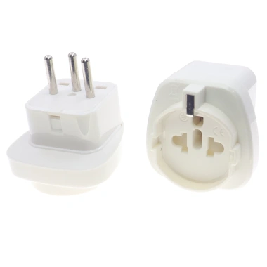 Bộ chuyển đổi phích cắm Thụy Sĩ Type J - US, Ý, Brazil, Schuko 3 Pin, ổ cắm tường quốc tế, giá 47.694₫