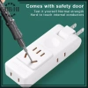 Bộ chuyển đổi phích cắm xoay 4 trong 1 Mỹ Ổ cắm điện di động treo tường, thích hợp du lịch, giá chỉ 68.310₫ 3