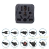 Bộ Chuyển Đổi Sạc Du Lịch Đa Năng EU Schuko AC, hỗ trợ Thụy Sĩ, Ấn Độ, Anh, Mỹ, AU sang Đức, Nga – Giá 64.453₫ 4