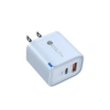 Bộ chuyển đổi sạc nhanh 65W cho điện thoại di động – USB 2 cổng + Type‑C có đèn 7