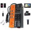 Bộ chuyển đổi sạc ô tô 220V 6 cổng USB công tắc bật tắt đa năng - Giá ưu đãi 165.750đ 2