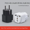 Bộ chuyển đổi tiêu chuẩn Đức - ổ cắm điện hai vòng cho Đức, Nga, Pháp - 49.999 VNĐ