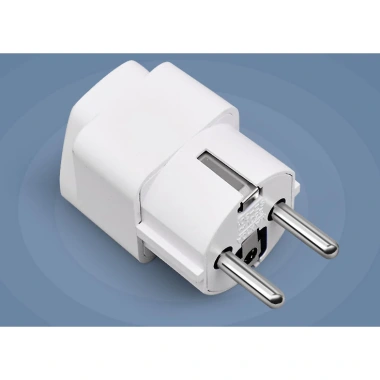 Bộ chuyển đổi tiêu chuẩn Đức - ổ cắm điện hai vòng cho Đức, Nga, Pháp - 49.999 VNĐ