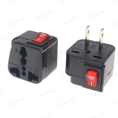 Bộ chuyển đổi Wonpro America - Đa năng cắm sang Mỹ 250V 10A, treo tường du lịch, giá ưu đãi 132.574 VND 2