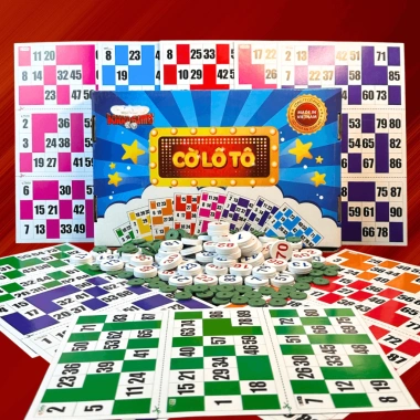 Bộ Cờ Lô Tô Team Gia Đình Vui Nhộn - Board Game 16 Người, Giá Ưu Đãi 139.000đ, Tết