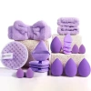 Bộ cọ makeup chuyên nghiệp kèm bông mút, dây đeo cổ tay, băng đô rửa mặt, bát silicone và túi đựng - Giá ưu đãi 168.459₫ 9