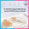 Bộ cọ rửa bình sữa silicon 6in1 kèm giá úp nhỏ gọn, tiện du lịch - NHÀ CỦA SU 9