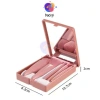Bộ cọ trang điểm 05 cây Dacigi, hộp đựng + gương soi, nội địa Trung – giá 30k 2