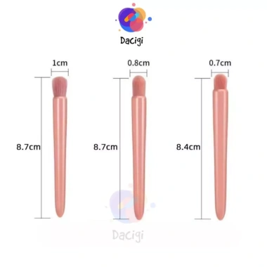 Bộ cọ trang điểm 05 cây Dacigi, hộp đựng + gương soi, nội địa Trung – giá 30k
