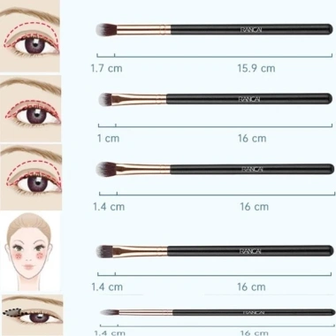 Bộ cọ trang điểm 12 món chuyên nghiệp kèm túi da đa năng - Giá ưu đãi 243.750 VND 7 Bộ cọ trang điểm 12 món chuyên nghiệp kèm túi da đa năng - Giá ưu đãi 243.750 VND 7