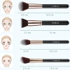 Bộ cọ trang điểm 12 món chuyên nghiệp kèm túi da đa năng - Giá ưu đãi 243.750 VND 9