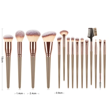 Bộ cọ trang điểm 7/10/15 chiếc cao cấp lông mềm mịn giá ưu đãi 58.800₫