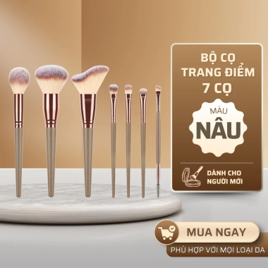 Bộ cọ trang điểm 7/10/15 chiếc cao cấp lông mềm mịn giá ưu đãi 58.800₫ 10 Bộ cọ trang điểm 7/10/15 chiếc cao cấp lông mềm mịn giá ưu đãi 58.800₫ 10