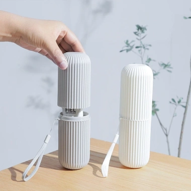 Bộ cốc đựng bàn chải kem đánh răng du lịch SAM HOUSE DN267 màu sắc, giảm giá 14.500₫ 4