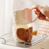Bộ cốc tình yêu đôi 350ml ly sứ + thìa, hộp quà, quà Valentine Giá ưu đãi 116k 3