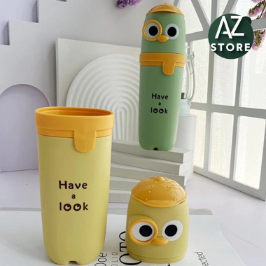 Bộ cốc vệ sinh cá nhân du lịch dễ thương, bàn chải đánh răng di động 46k AZ STORE