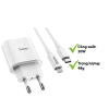 Bộ Củ Cốc Sạc Nhanh Hoco C94A PD 20W 1M – Tương Thích iPhone 6‑15 Max, Giá 122k 7