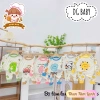 Bộ Dài Tay Bé Trai Gái Thun Tăm Lạnh Siêu Thoáng Mát Họa Tiết Hoạt Hình 6-16Kg Freeship Voucher 3