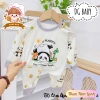 Bộ Dài Tay Bé Trai Gái Thun Tăm Lạnh Siêu Thoáng Mát Họa Tiết Hoạt Hình 6-16Kg Freeship Voucher 5