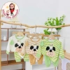 Bộ Dài Tay BH Kids Bé Gái Thun Tăm Lạnh Họa Tiết Dễ Thương Cute 6-16kg Dưới 3 tuổi Freeship 34.200₫
