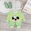 Bộ Dài Tay BH Kids Bé Gái Thun Tăm Lạnh Họa Tiết Dễ Thương Cute 6-16kg Dưới 3 tuổi Freeship 34.200₫ 5