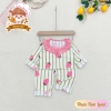 Bộ Dài Tay Thun Tăm Lạnh 6-16kg Siêu Thoáng Mát, Họa Tiết Hoạt Hình, Freeship 4