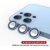 Bộ dán kim loại bảo vệ mắt camera iPhone 11‑17 Plus/Pro/Max, chống xước, chống lóa, giảm còn 22.000đ 4