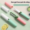 Bộ dao gọt trái cây đa năng 2 trong 1 thép không gỉ 304 - Dụng cụ gọt vỏ rau củ quả siêu bền, giá chỉ 16.000 VND