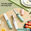 Bộ dao gọt trái cây đa năng 2 trong 1 thép không gỉ 304 - Dụng cụ gọt vỏ rau củ quả siêu bền, giá chỉ 16.000 VND 5