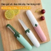 Bộ dao gọt trái cây đa năng 2 trong 1 thép không gỉ 304 - Dụng cụ gọt vỏ rau củ quả siêu bền, giá chỉ 16.000 VND 6