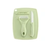 Bộ dao gọt trái cây sứ Ceramic và thớt gấp gọn, tiện du lịch, giảm còn 79.000đ 2