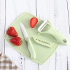 Bộ dao gọt trái cây sứ Ceramic và thớt gấp gọn, tiện du lịch, giảm còn 79.000đ 5