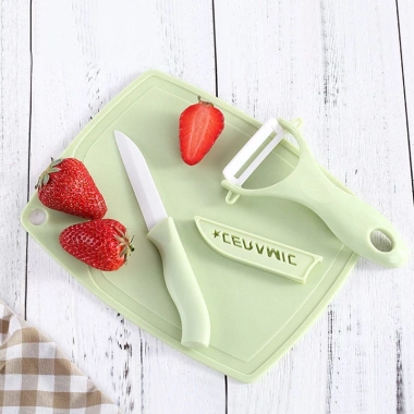 Bộ dao gọt trái cây sứ Ceramic và thớt gấp gọn, tiện du lịch, giảm còn 79.000đ 5 Bộ dao gọt trái cây sứ Ceramic và thớt gấp gọn, tiện du lịch, giảm còn 79.000đ 5