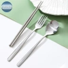Bộ Dao Kéo 4 Mảnh Hộp Thép Không Gỉ Hàn Quốc – Dao, Nĩa, Thìa, Chopsticks Du Lịch Giá Ưu Đãi 66.440₫ 6