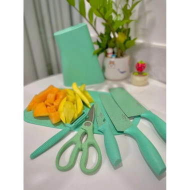 Bộ dao kéo nhà bếp lúa mạch cao cấp 7 món - Chuyên dụng, giảm giá 223.250₫ 4 Bộ dao kéo nhà bếp lúa mạch cao cấp 7 món - Chuyên dụng, giảm giá 223.250₫ 4