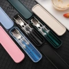 Bộ dao kéo nĩa chop thỉa thép không gỉ 3 trong 1 có hộp dùng cho du lịch và cắm trại, giá ưu đãi 69.300₫ 4