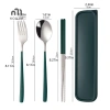 Bộ dao kéo nĩa chop thỉa thép không gỉ 3 trong 1 có hộp dùng cho du lịch và cắm trại, giá ưu đãi 69.300₫ 5