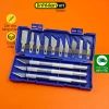 Bộ Dao Khắc Cắt Giấy Đa Năng Nhiều Đầu - Cạo Vỏ, Tỉa Cây, Khắc Gỗ - Chỉ 12.000đ