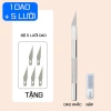 Bộ Dao Khắc Cắt Giấy Đa Năng Nhiều Đầu - Cạo Vỏ, Tỉa Cây, Khắc Gỗ - Chỉ 12.000đ 9