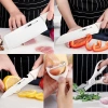 Bộ dao lúa thép không gỉ kháng khuẩn – dao ăn dặm bé, dao thái thịt, dao bếp cao cấp 215k 5